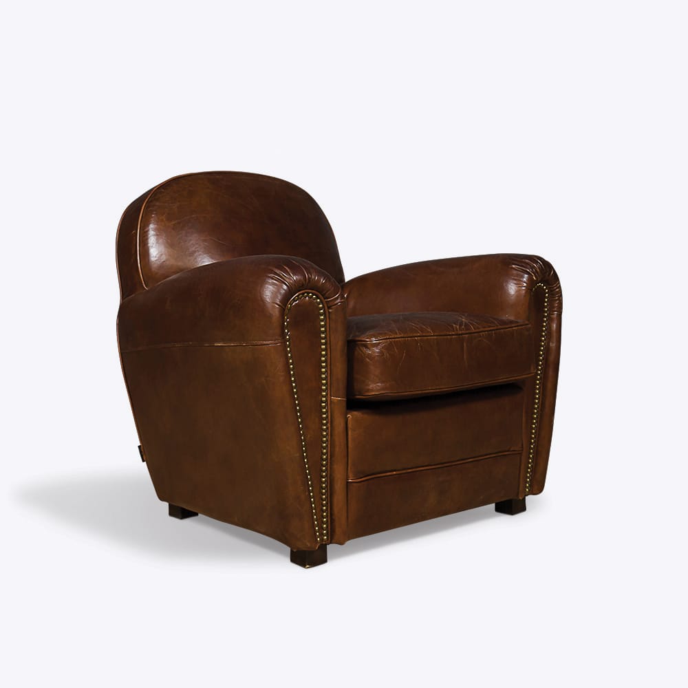 Mackintosh Leather Club Chair Pure, Leather Club Chair Recliner