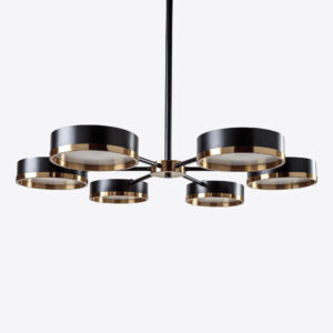 Moscow chandelier - a modernist mid century inspired chandelier