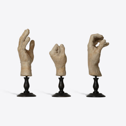 hand study sculptures