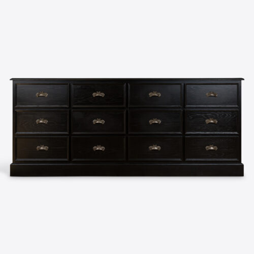 black oak drawers for kitchen or living
