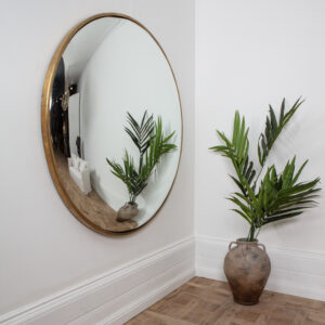 Brass Convex Mirror  - 4 Sizes Available