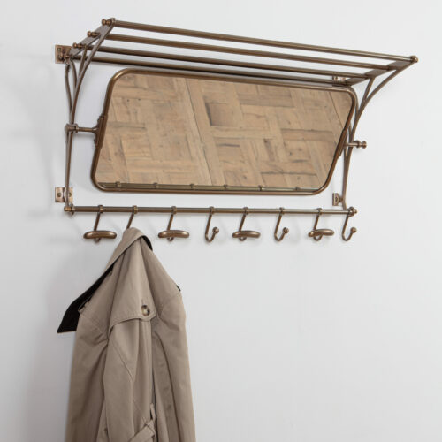 brass coat rack