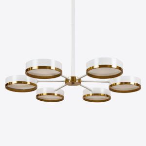 Moscow chandelier - a modernist mid century inspired chandelier