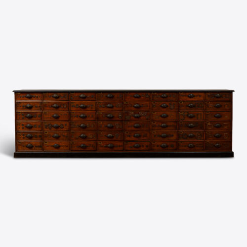 antique bank of drawers large shop fittings