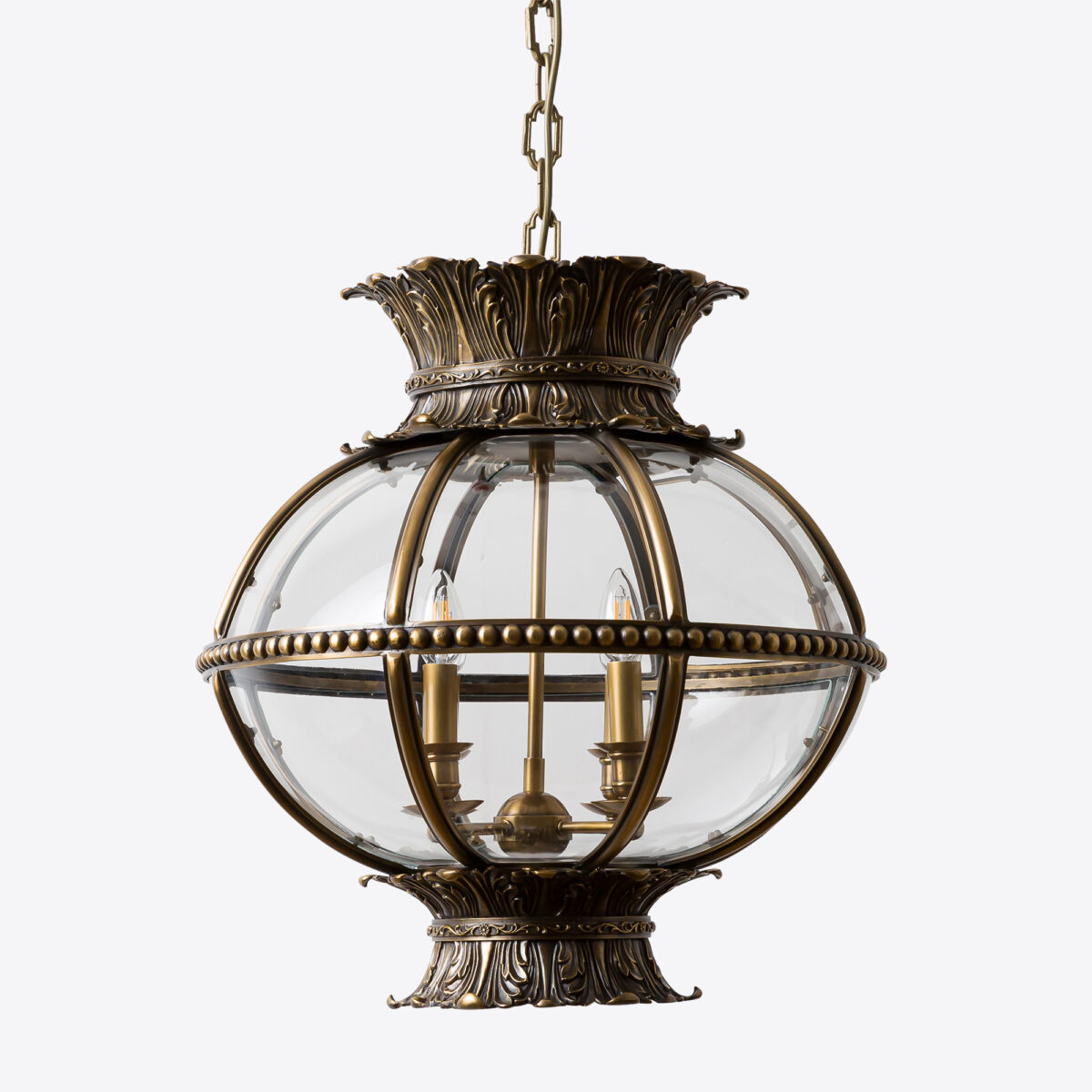 Brass Bram Globe Lantern