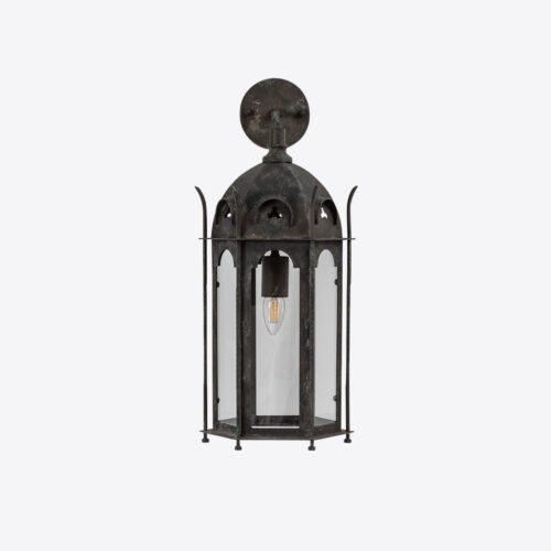 Penn lanterns - gothic wall lantern with hanging light