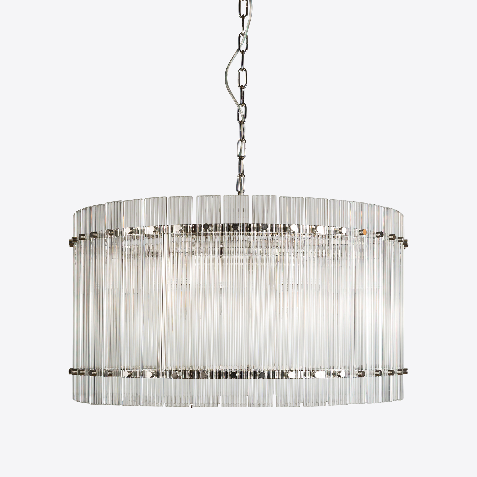 Nickel San Francisco Chandelier - 2 Sizes Available