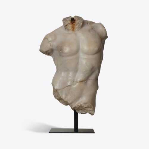 Maximillian large male torso sculpture