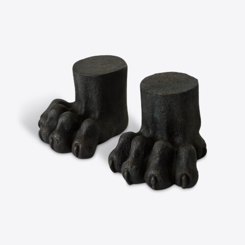 lion paws in bronze finish