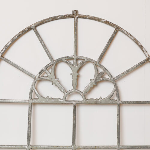 vintage reclaimed arched window mirror large