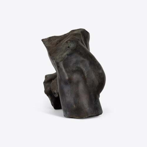 bronze sculpture male buttocks