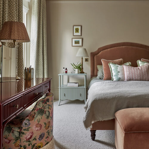 Frank & Faber interior design studio - Victorian renovation project - bedroom design