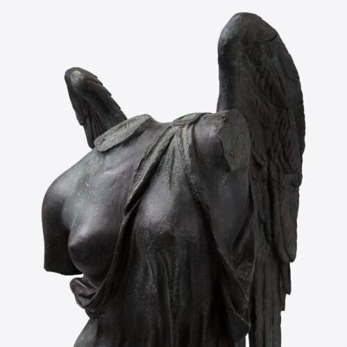 Ciara bronze black angel statue