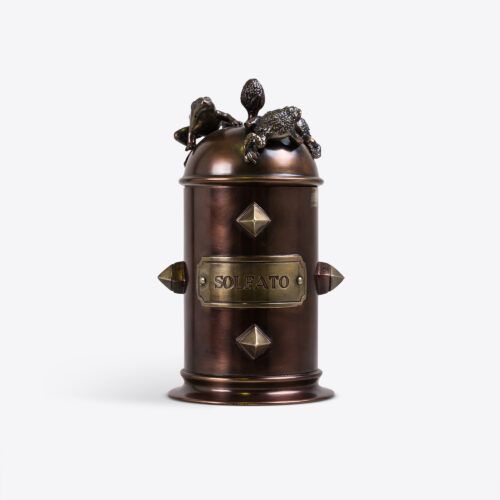 Set_of_Six_Brass_Animal_insect_Apothecary_pots_8