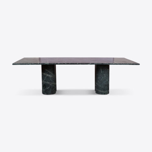 Arizona green marble dining table - luxury solid marble
