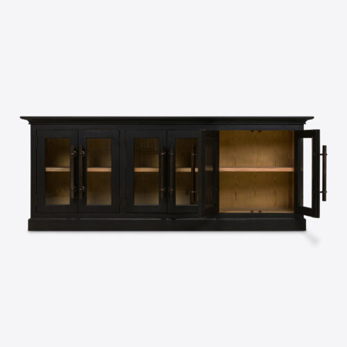 Brodie_6-door_glass_display_cabinet_sideboard_ebonised_black_oak_pantry_cupboard_kitchen_living_room_4