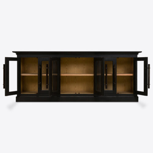 Brodie_6-door_glass_display_cabinet_sideboard_ebonised_black_oak_pantry_cupboard_kitchen_living_room_5