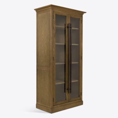 Brodie_tall_glass_display_cabinet_oak_pantry_cupboard_kitchen_living_room_7