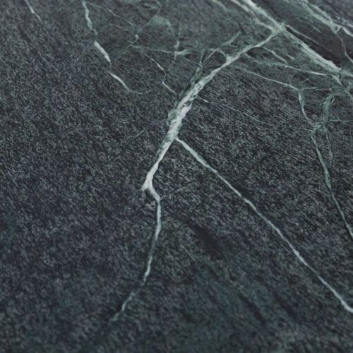 Phoenix 100cm small round dining table in green marble