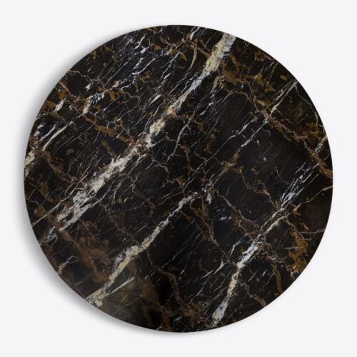 Oro coffee table in black gold marble