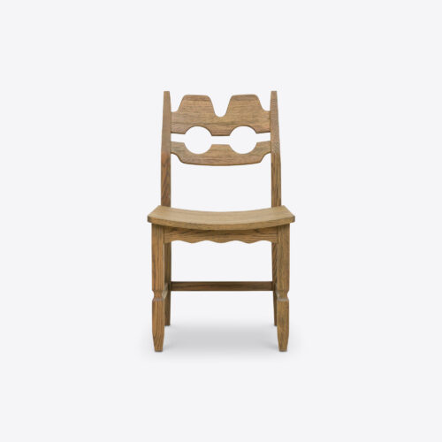 razor chair ebonised dining chair