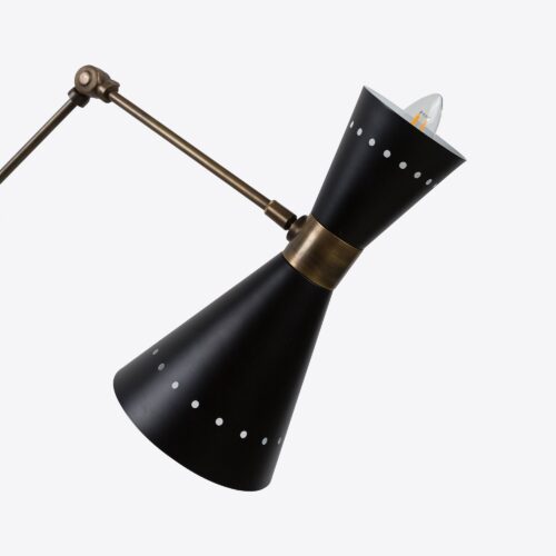 Conte double head directional wall light