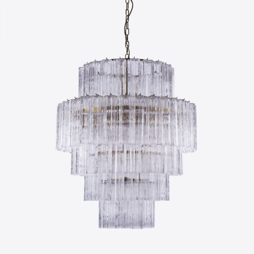 FRECCHIA_Treviso_clear_glass_tiered_chandelier_mid-century-vintage_style_2