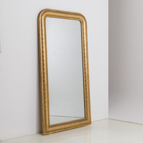 Antique French Louis Philippe Mirror - H148cm