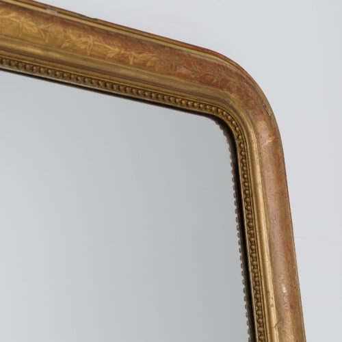 Antique French Louis Philippe Mirror - H 151cm