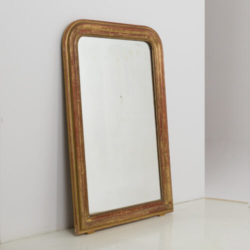 Antique French Louis Philippe Mirror - H142cm