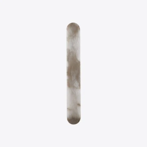 Medium alabaster Osaka wall light