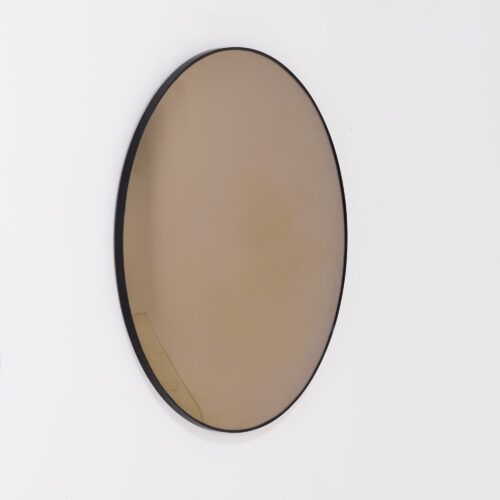 metro convex with amber smoked glass
