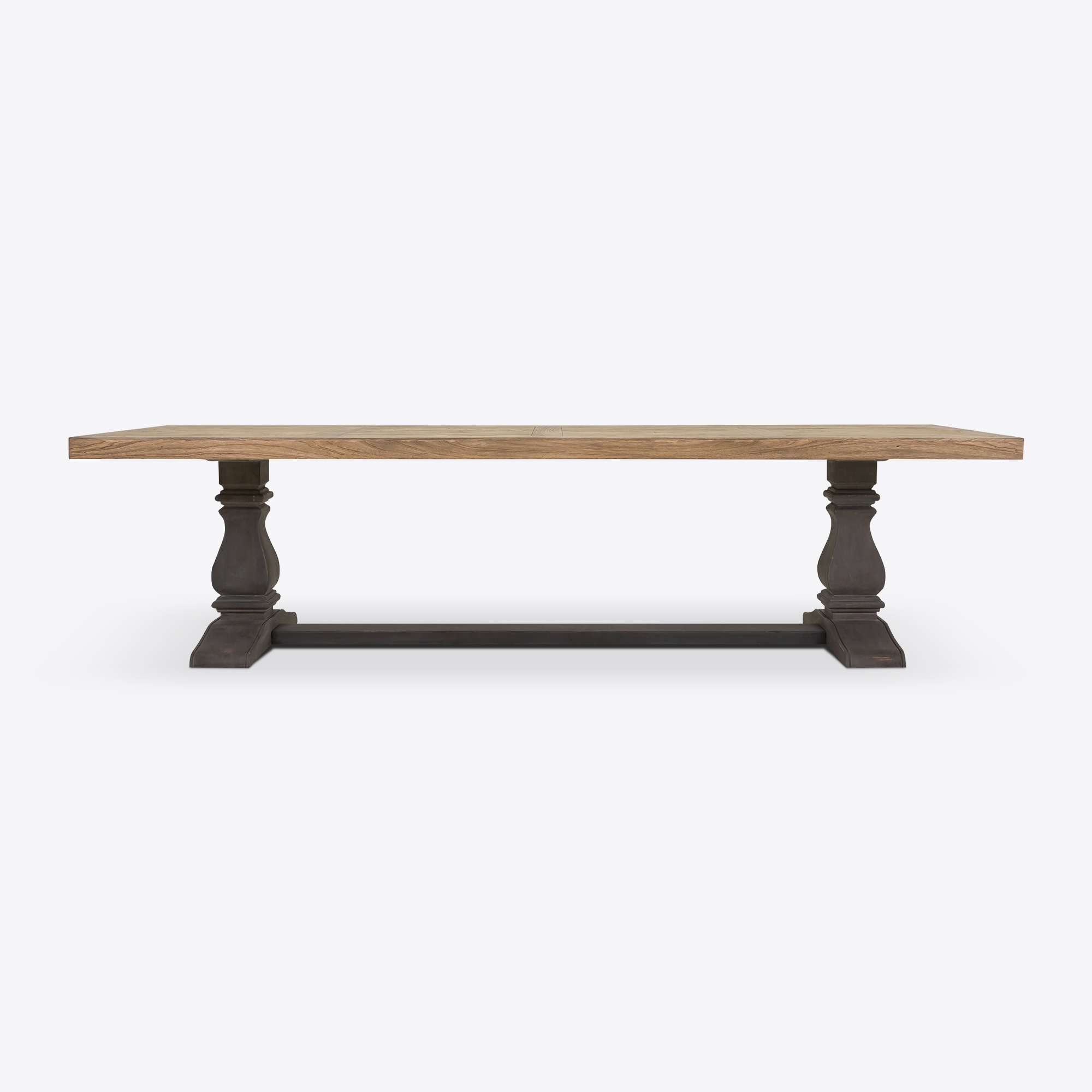 Ascot Refectory Table 300cm oak wooden dining table farmhouse traditional