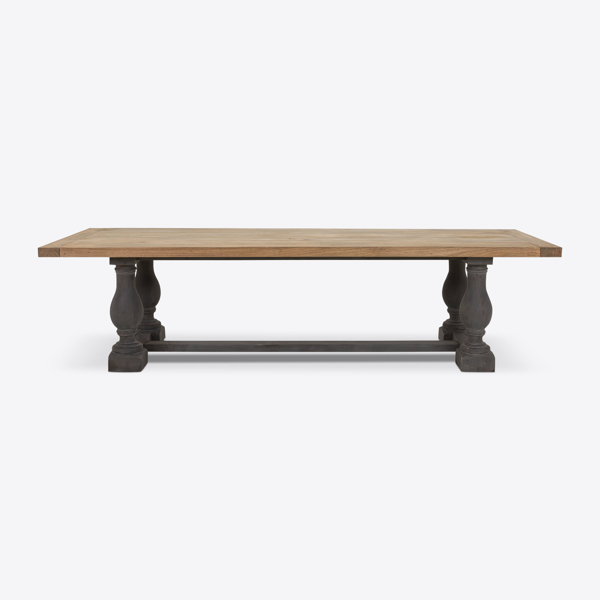 Cotswolds refectory dining table 300cm long rectangular farmhouse