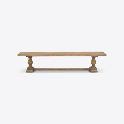 cotswolds farmhouse wooden bench for dining room or kitchen
