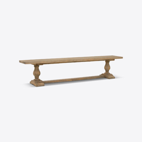 cotswolds farmhouse wooden bench for dining room or kitchen
