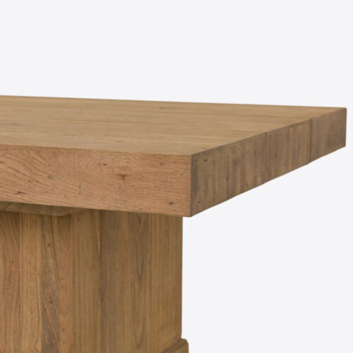 Gordes Monastery wooden oak dining table