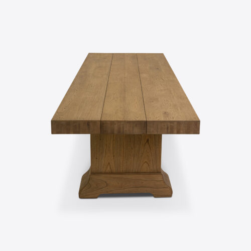 Gordes Monastery wooden oak dining table