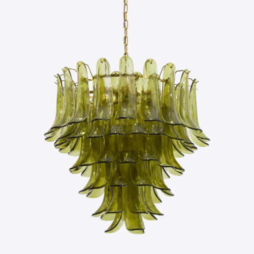 Green_Petalo_chandelier_Murano_style_mid-century-70s_tiered_pendant_10