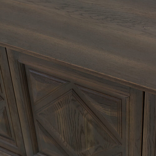 Antoine sideboard inspired by 17th 18th century antique coffer