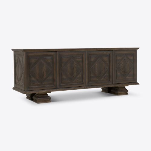 Antoine sideboard inspired by 17th 18th century antique coffer