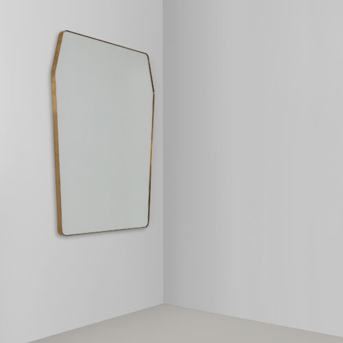 scudo wall mirror - Italian mid-century inspired mirror