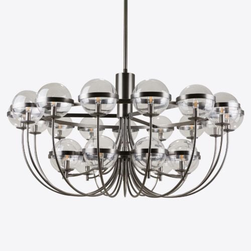 Cross_cHANDELIER_LIGHTING_STATEMENT_HUGE_CHROME_NICKEL_SPUTNIK_3637