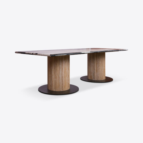 Mare_Street_Market_Smaller_PANDA_WHITE_marble_dining_table_with_reeded_round_pedestal_legs_10
